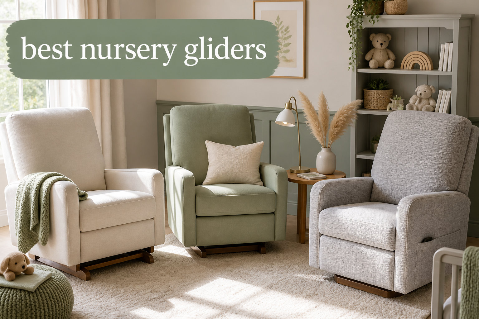 best nursery gliders