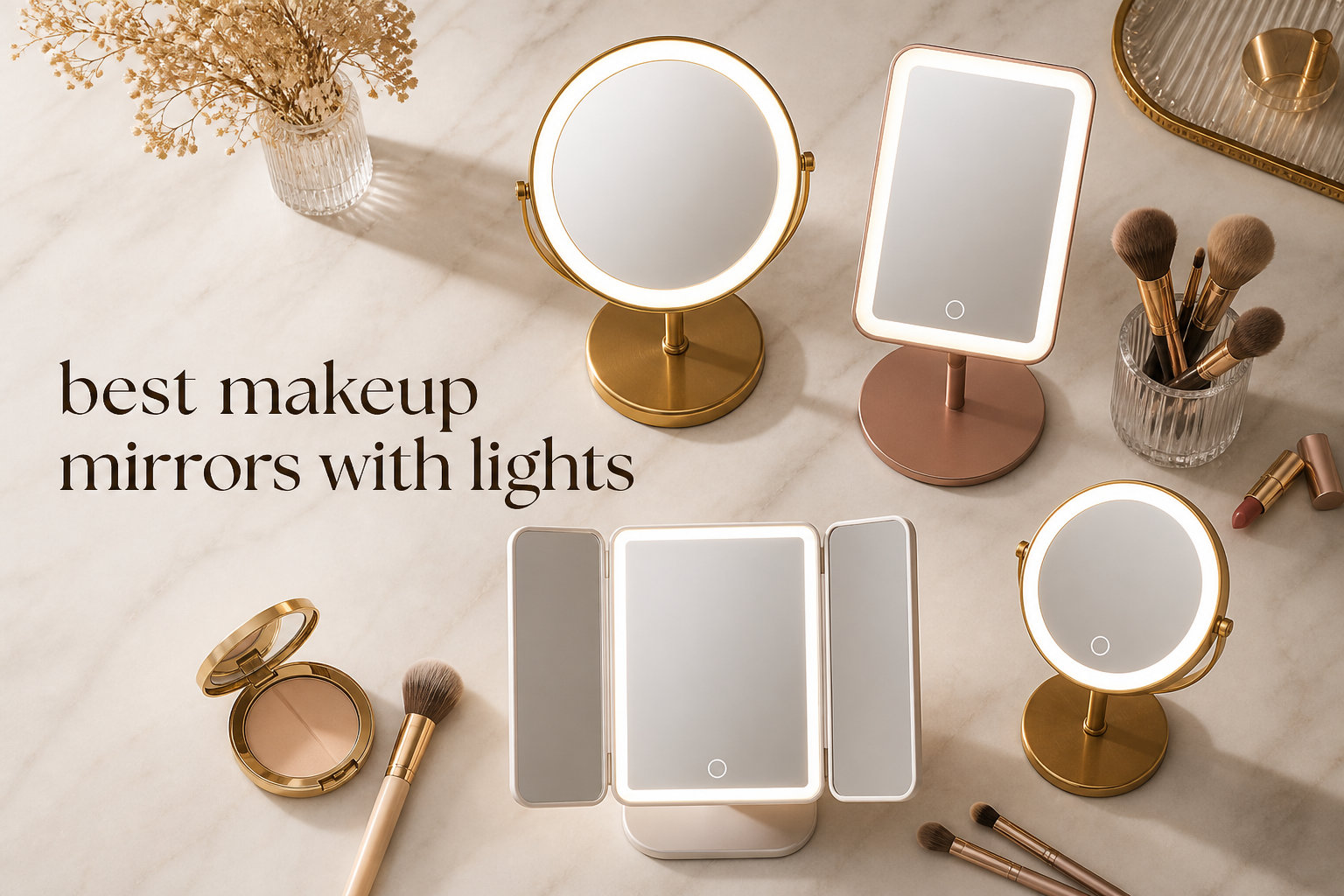 best makeup mirrors with lights