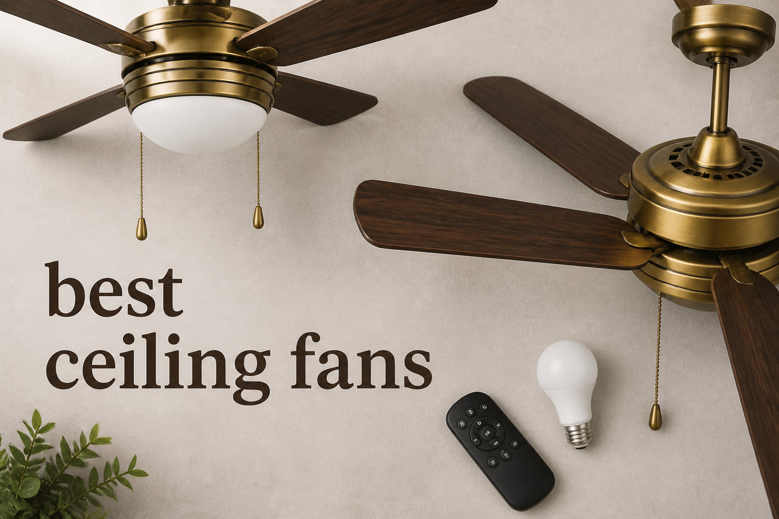 best ceiling fans