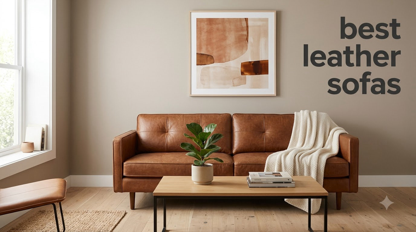 best leather sofas