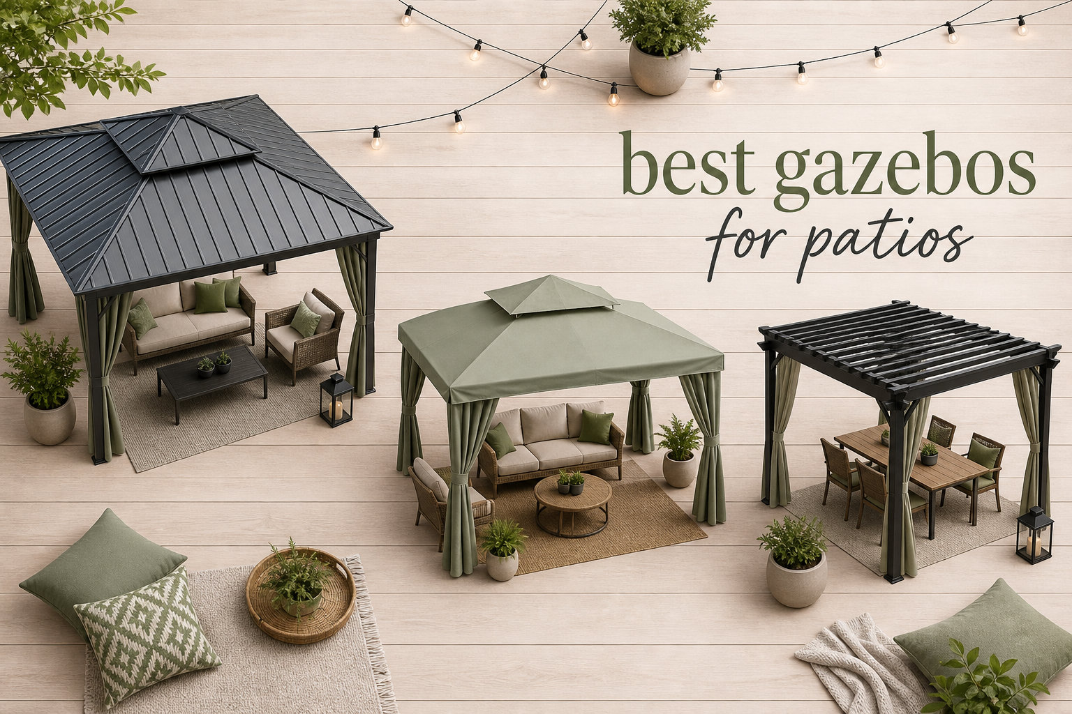 best gazebos for patios