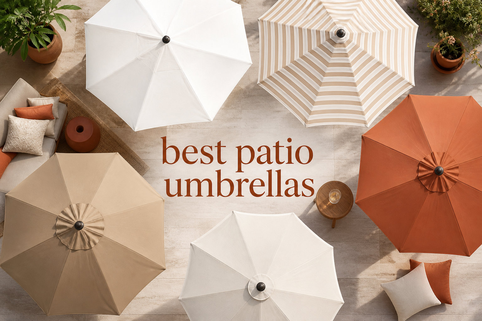 best patio umbrellas