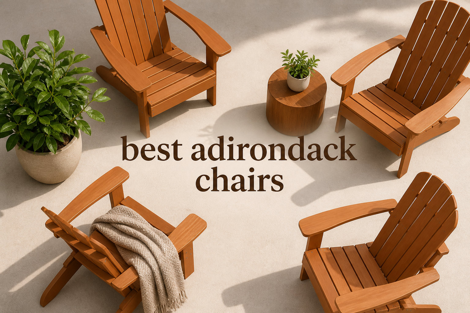 best adirondack chairs