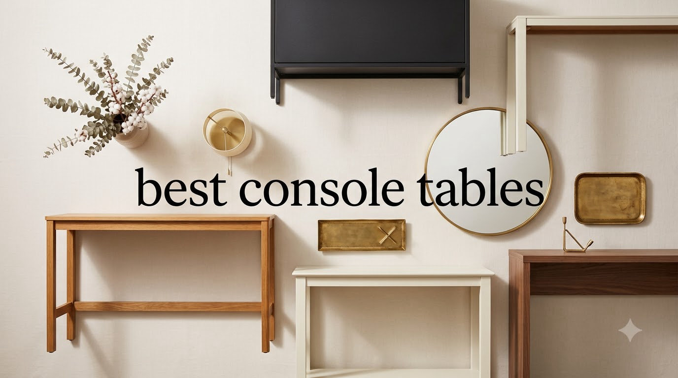 best console tables