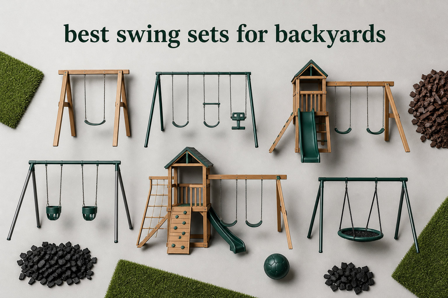 best swing sets for backyards
