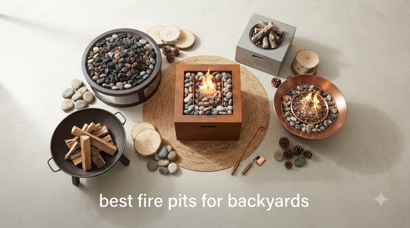 best fire pits for backyards