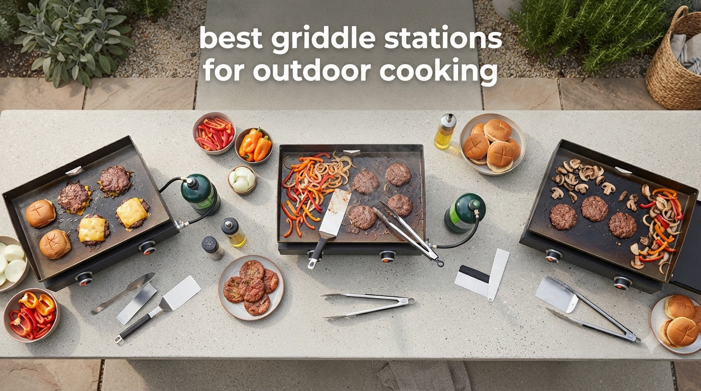 best griddle stations for outdoor cooking
