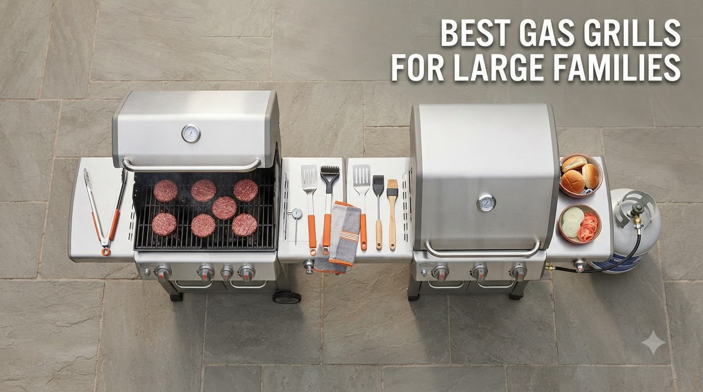 best gas grills for large families
