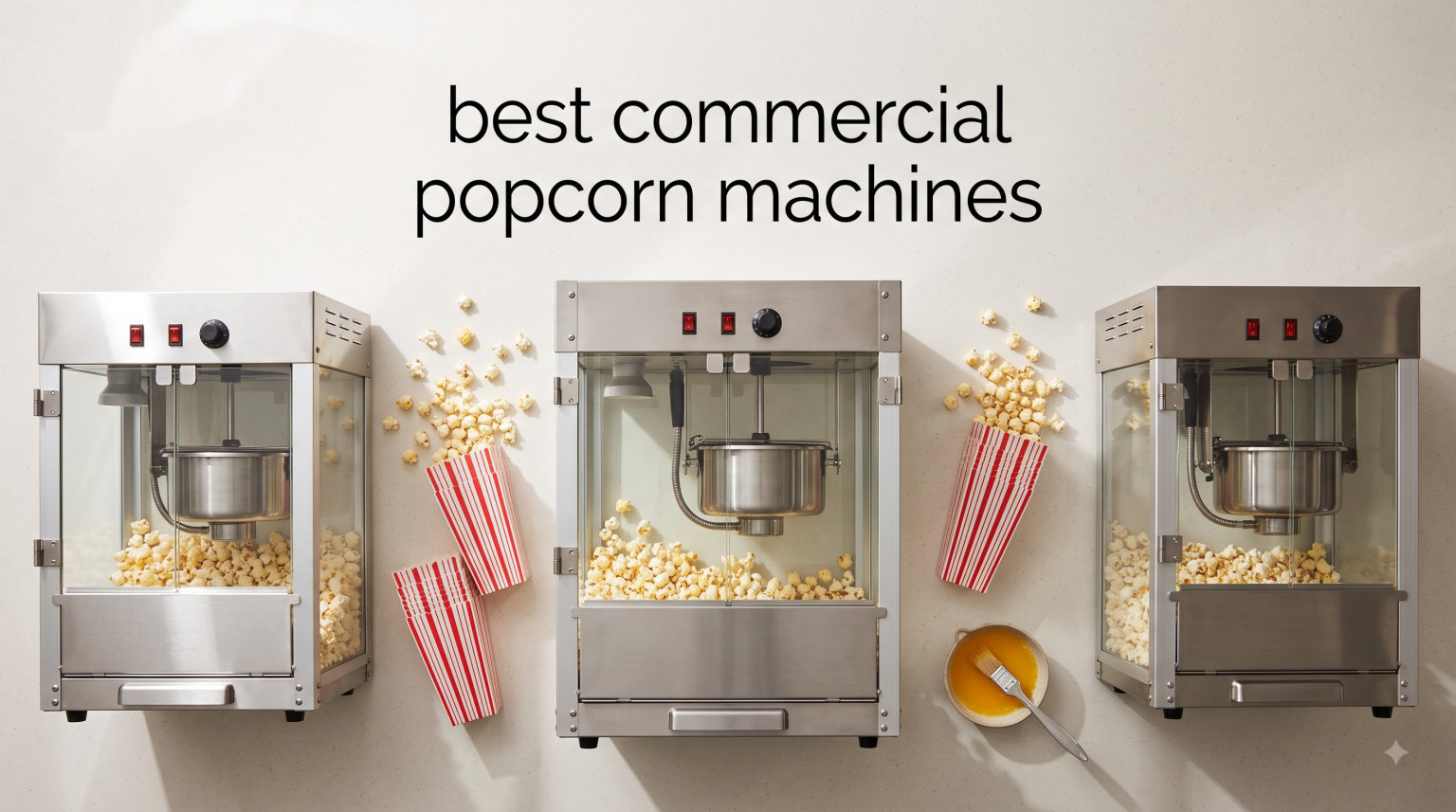 best commercial popcorn machines