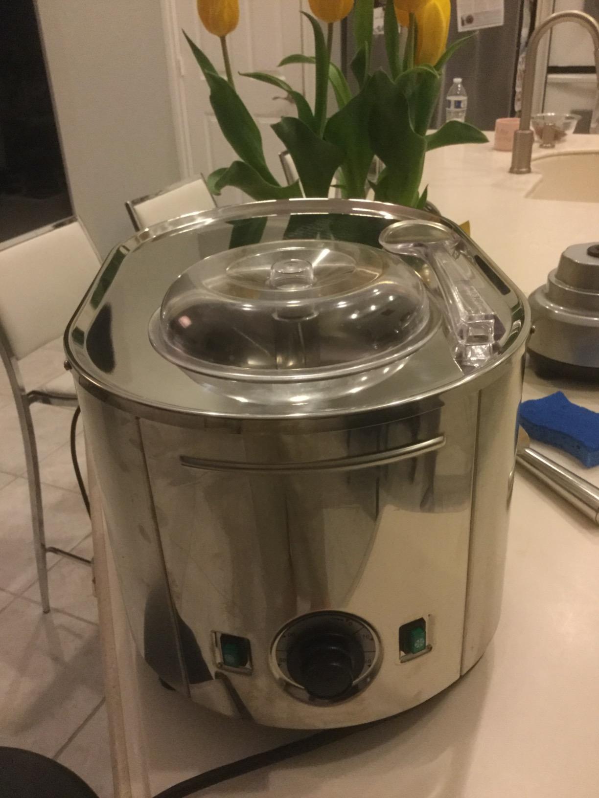 Lello 4080 Musso Lussino 1.5-Quart Ice Cream Maker, Stainless - 110/120V 60 HZ customer photo 2