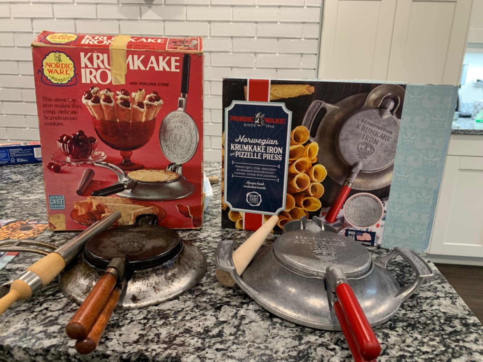 Nordic Ware Norwegian Krumkake and Pizzelle Iron customer photo 2
