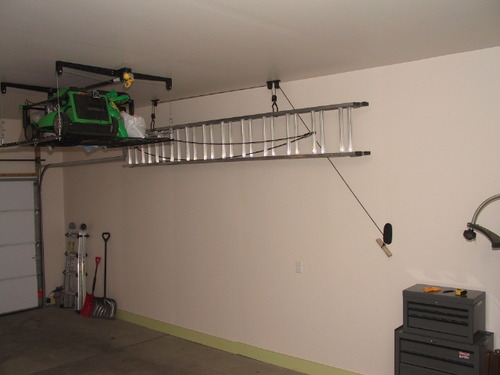 Racor - Ceiling-Mounted Bike Lift - Up to 50 lbs customer photo 1