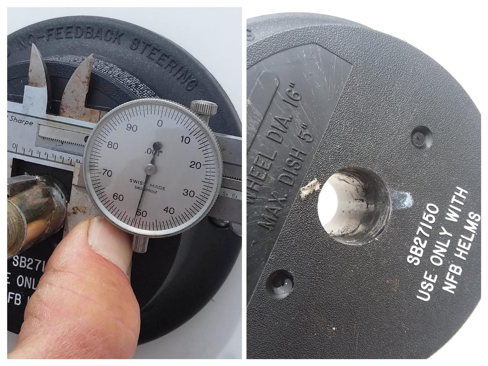 Dometic SeaStar NFB (No Feedback) Safe-T II Rotary Steering Kit, SS132XX customer photo 1