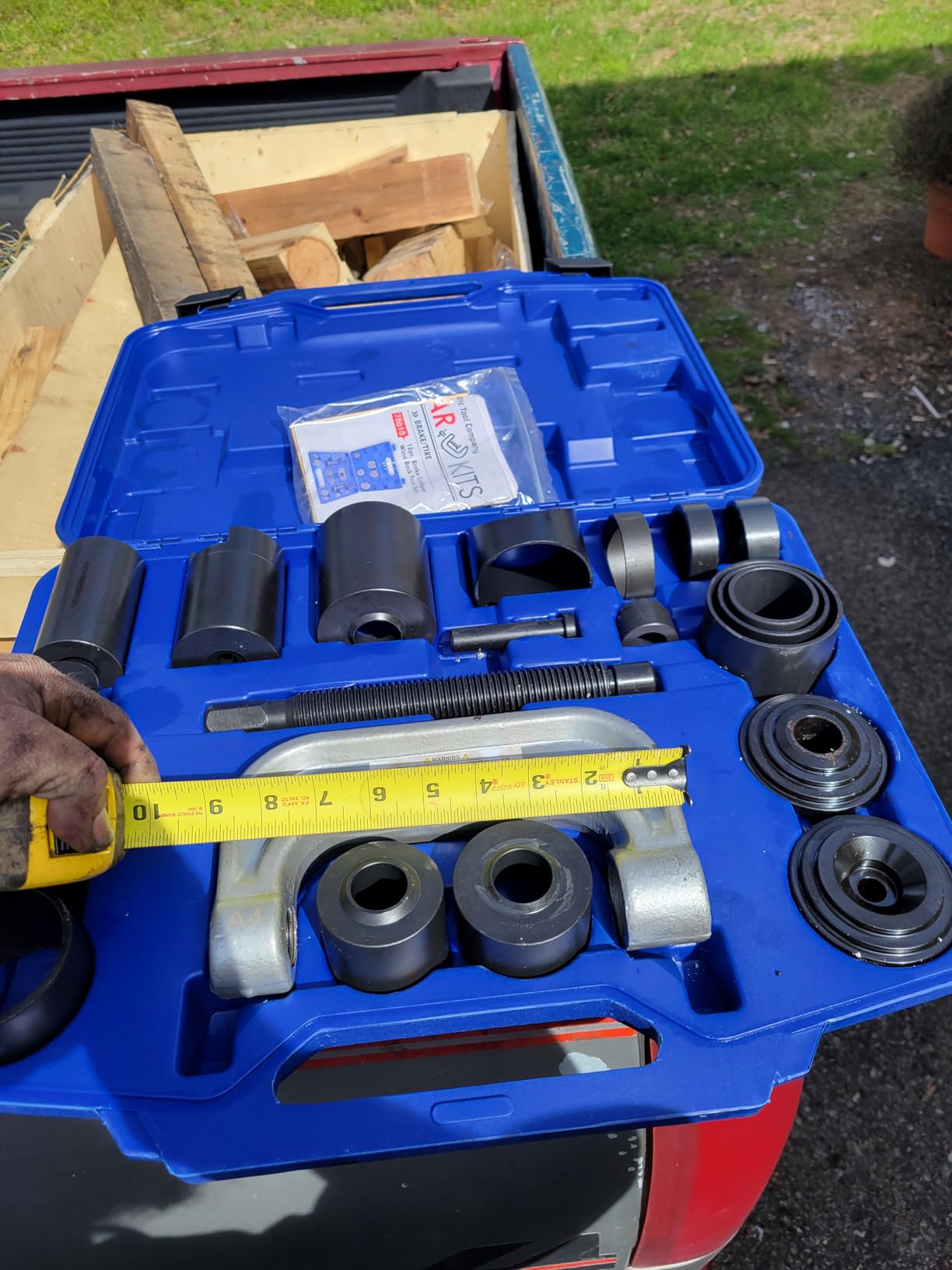Astro Pneumatic Tool 7897 21Pc Ball Joint Service Tool and Master Adapter Set customer photo 2