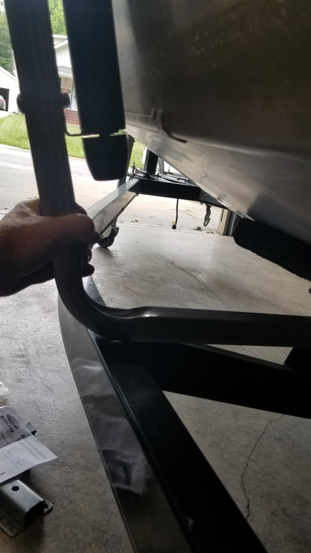CE Smith, 27610 Roller Guide-On with End Caps, 9