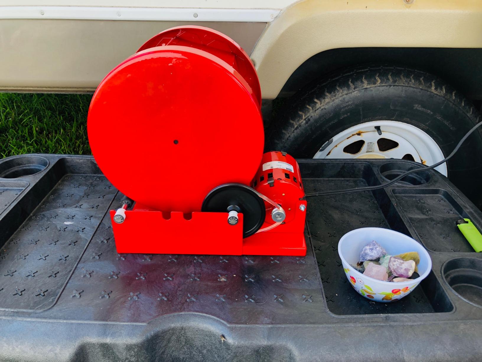 Tru-square Metal Products Model B Heavy Duty 15# Rock Tumbler, THU140 customer photo 1