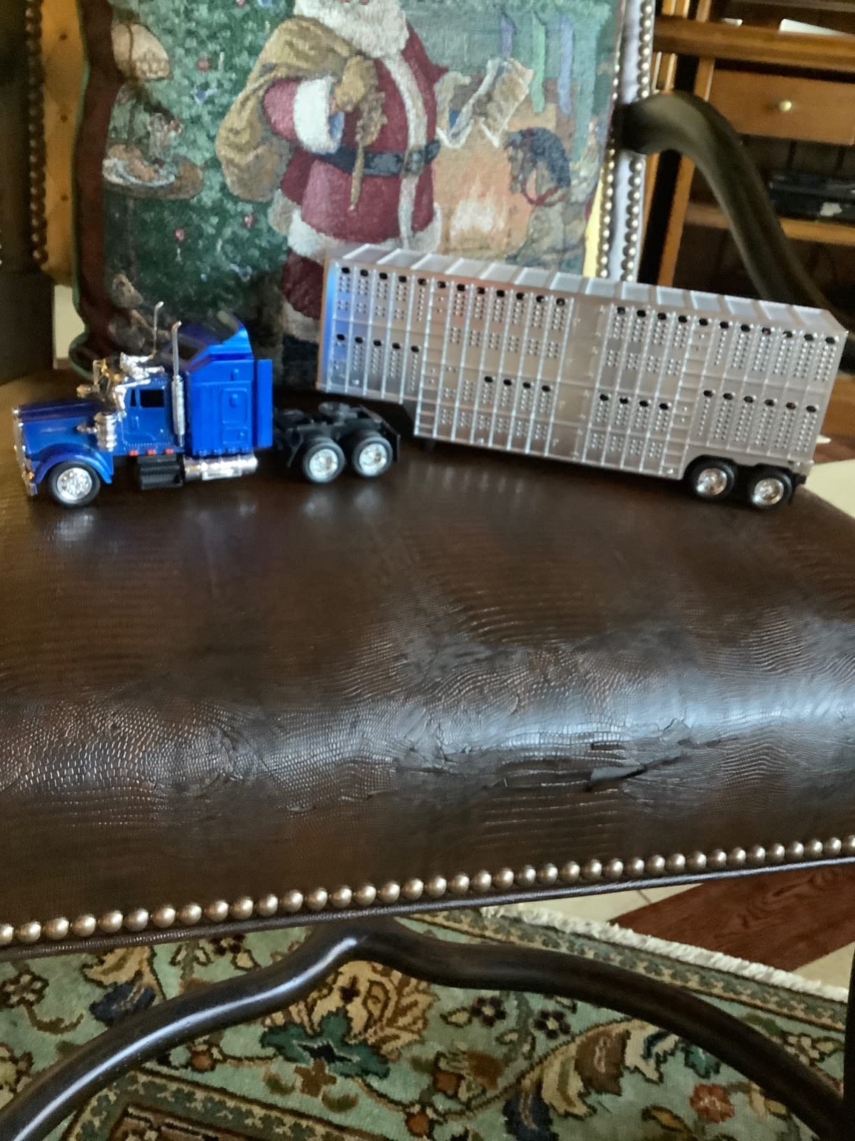 1/43 D/C Kenworth W900 Pot Belly Livestock Trailer customer photo 1