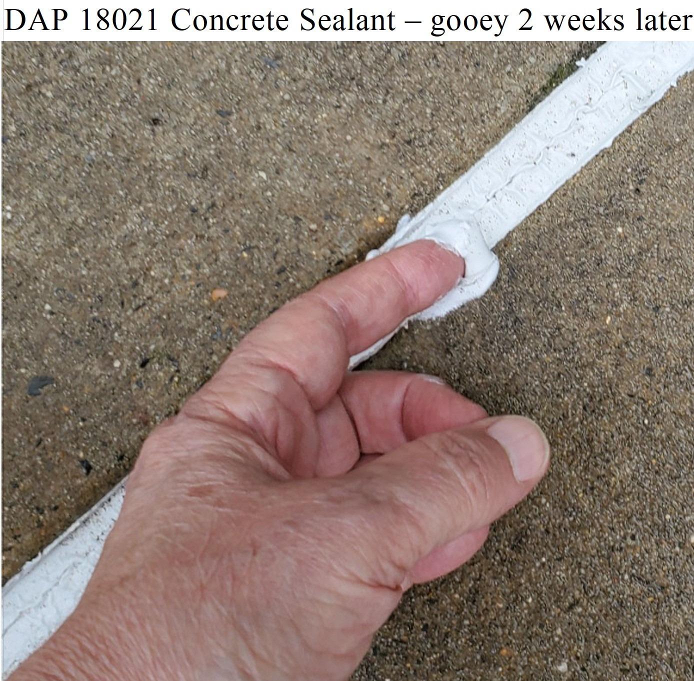 DAP Concrete and Mortar Filler and Sealant, Gray, 10.1 Oz (7079818096) customer photo 1
