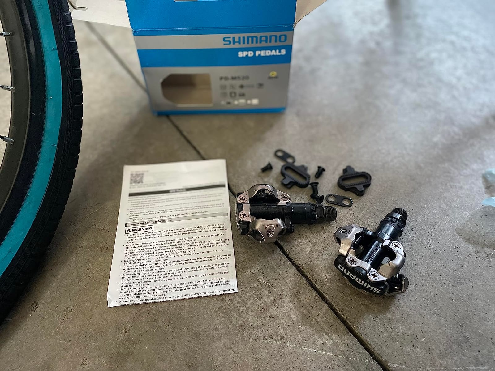 Shimano PD-M520 SPD Pedals customer photo 1