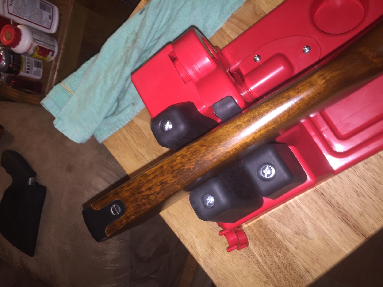 MTM GV30 Gun Vise for Gunsmithing work and Cleaning Kit, Free Standing, 11 Compartments, USA Made, Red customer photo 2