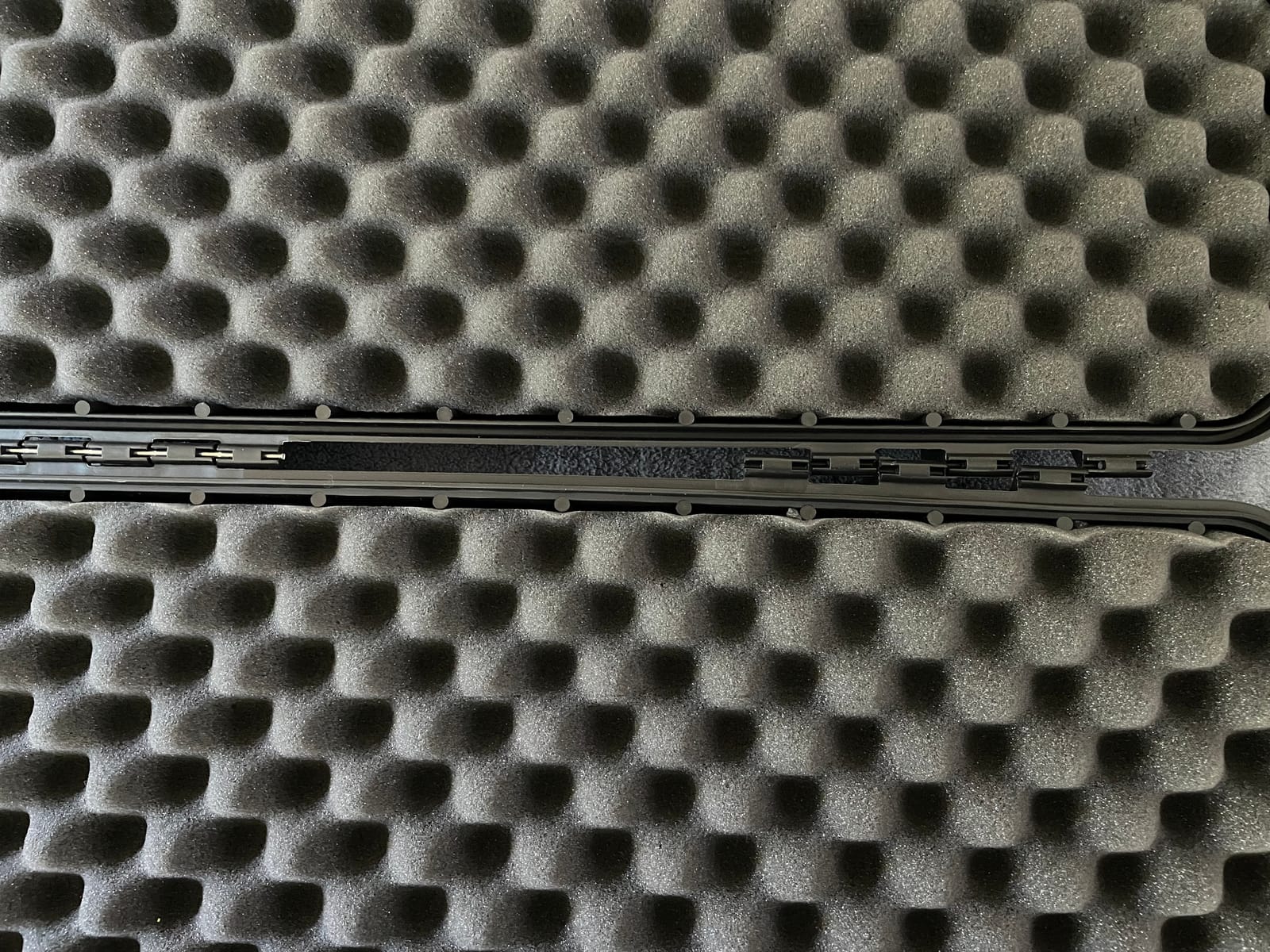 Plano Single Scoped or Double Non-Scoped Rifle Case , Black, 15.00 x 51.50 x 4.00