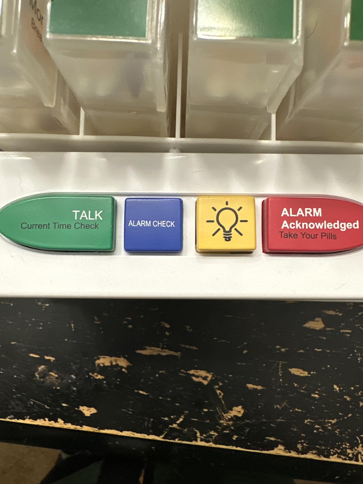 MedCenter 31-Day Pill Organizer System with 4-Time Talking Alarm customer photo 1