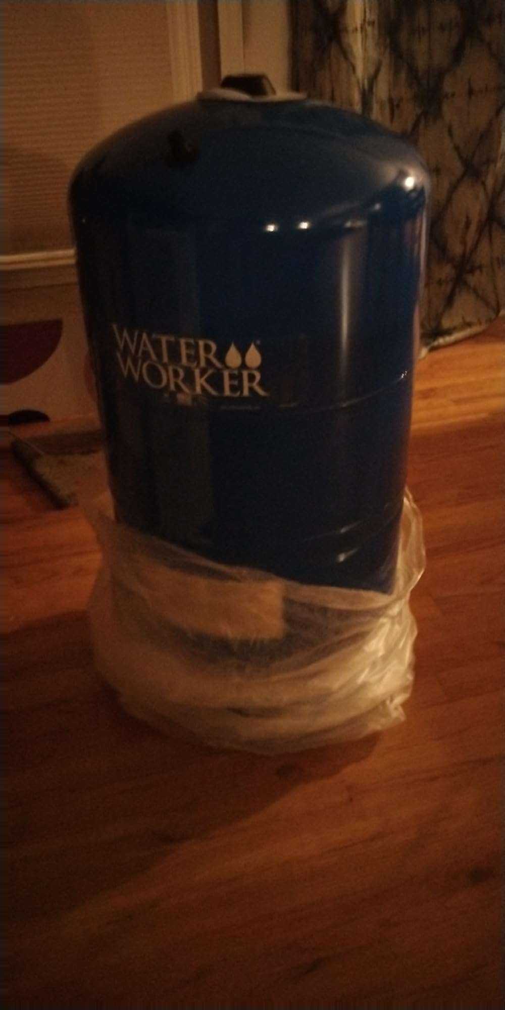 WaterWorker 153921 44Gal Vertical Well Tank, 44 Gallon, Blue customer photo 1