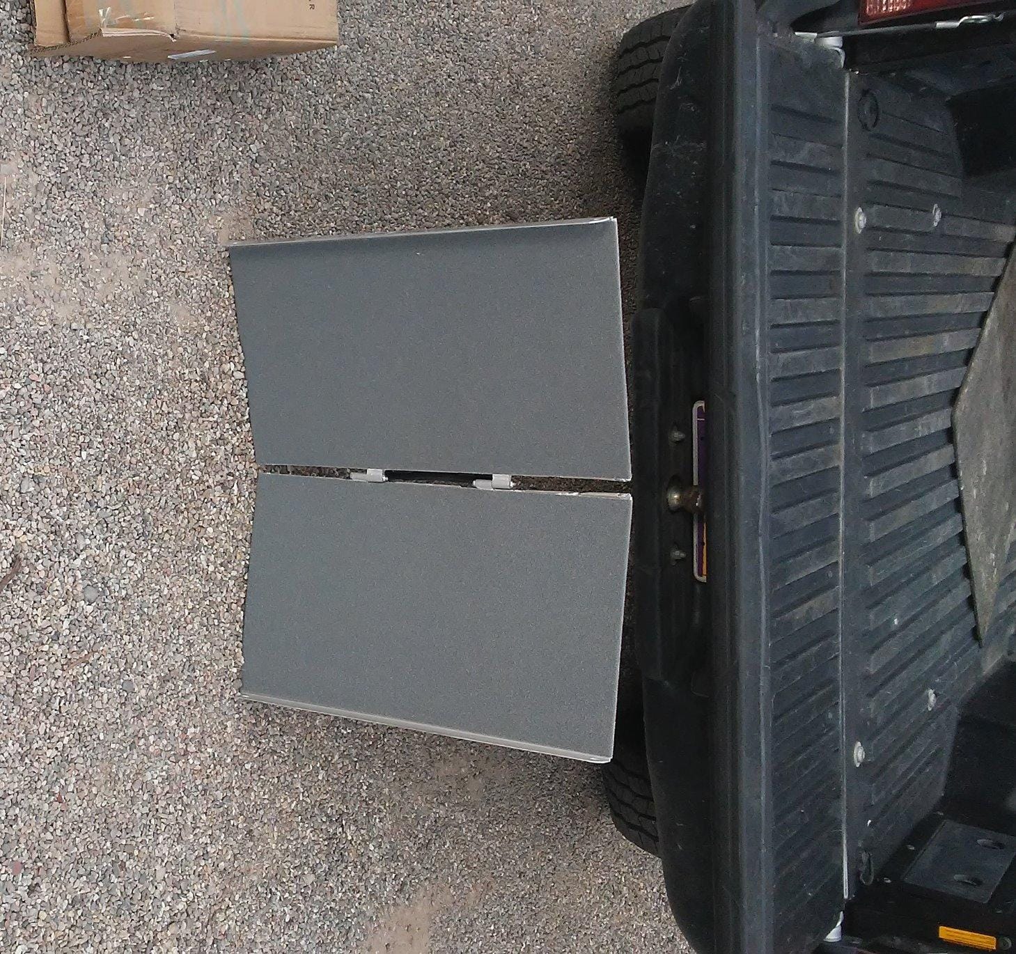 Black Widow Aluminum Folding ATV Loading Ramps, 1,500 lb, 7 Ft 5 in, 2-Pack customer photo 1