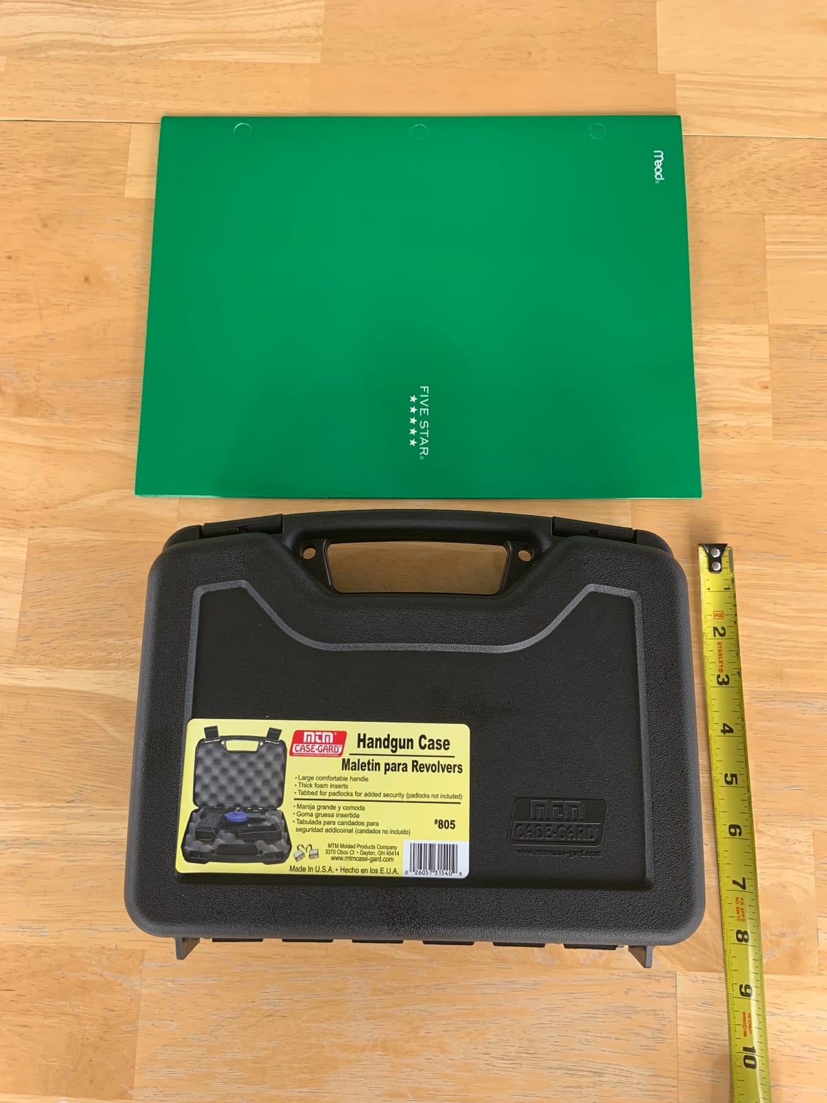 MTM 805-Single Pistol Handgun Case Up to 4
