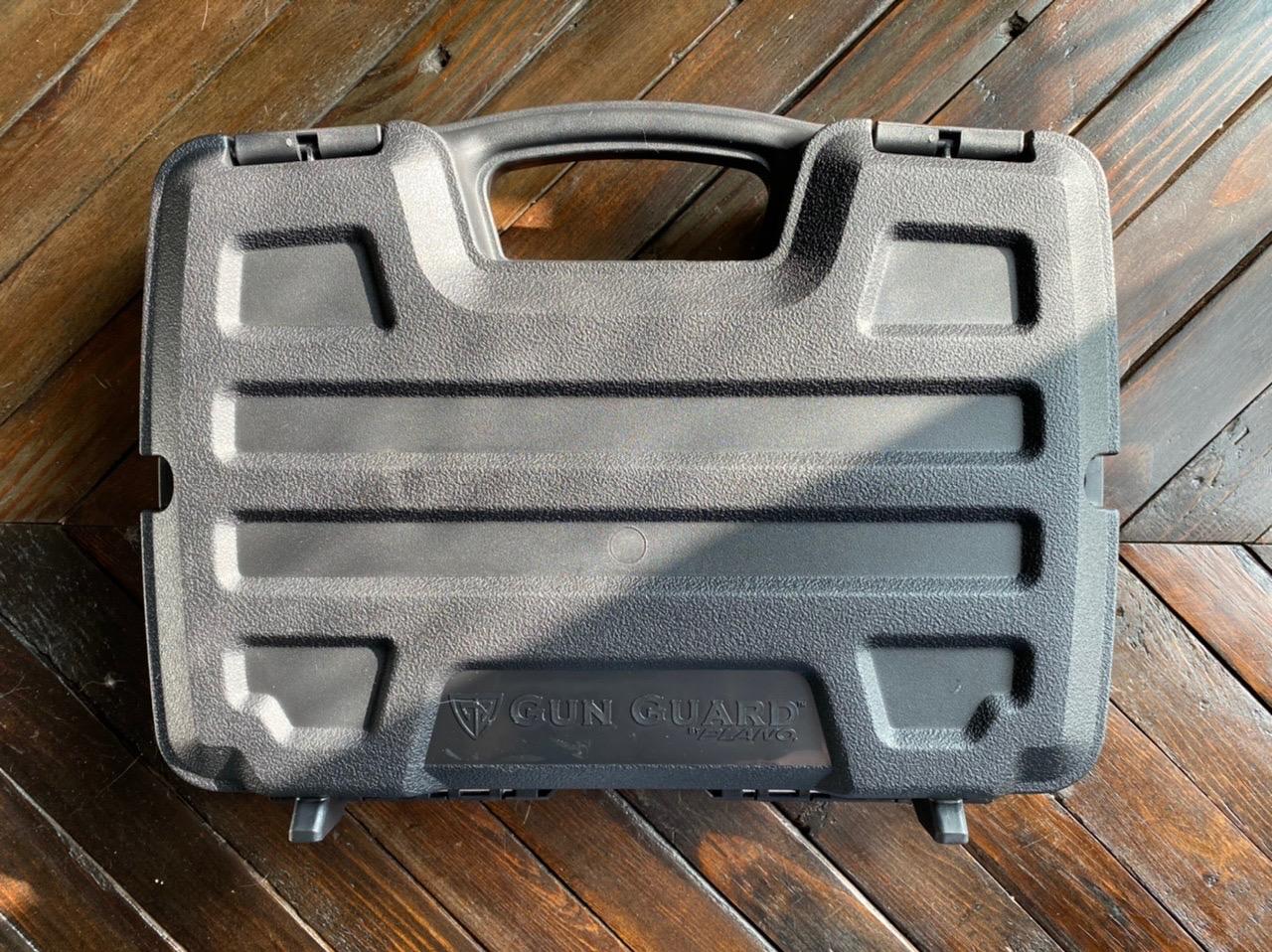 Plano Gun Guard SE Series Single Scoped Pistol Case with Padlock Tabs and Protective Foam Padding, Black, Hard Pistol Case with Steel Hinge Pins customer photo 2