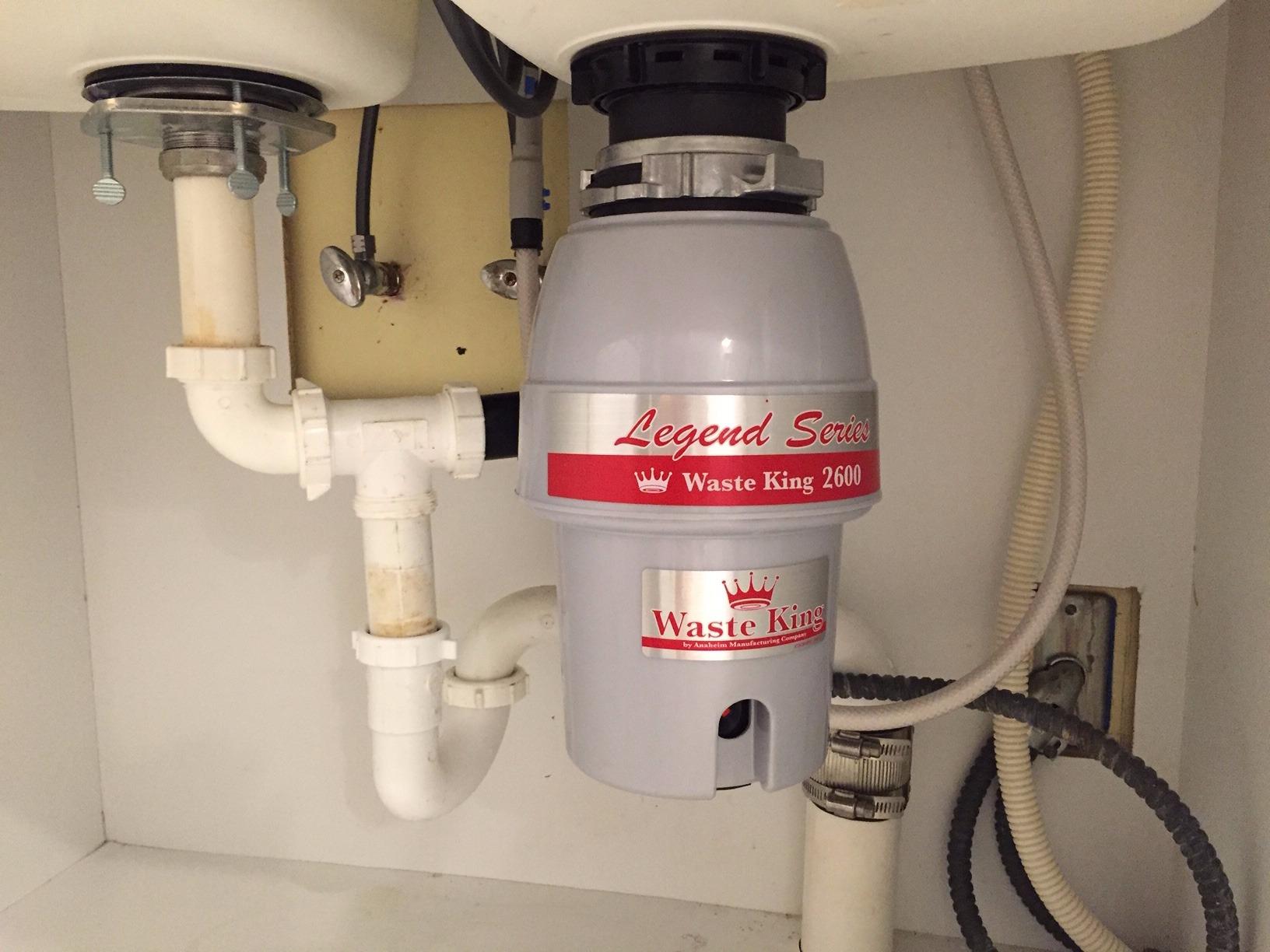 Moen L-2600 Waste King 1/2 HP Continuous Feed Garbage Disposal with Power Cord customer photo 1