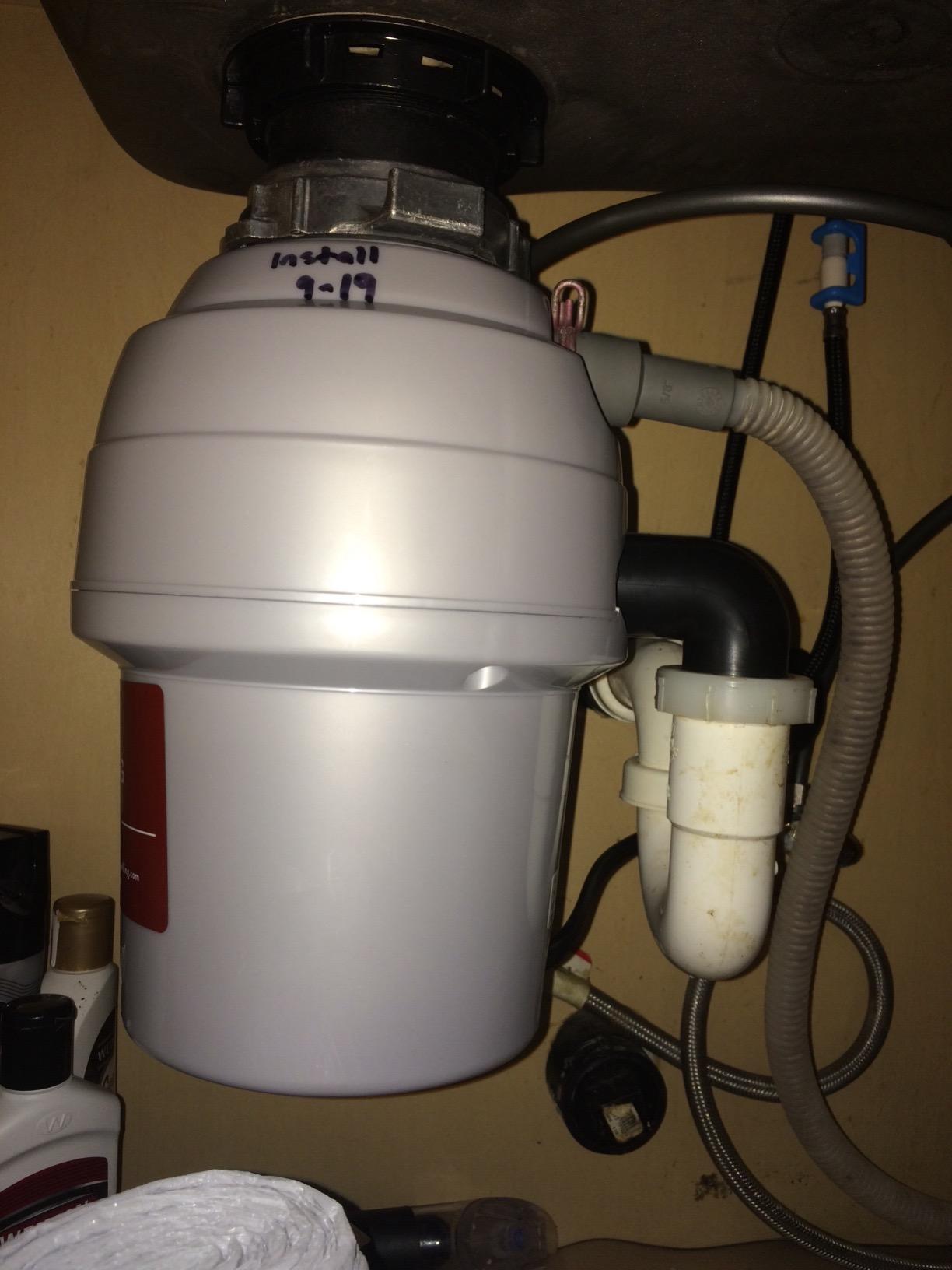 Moen L-3200 Waste King 3/4 HP Garbage Disposal with Power Cord customer photo 2