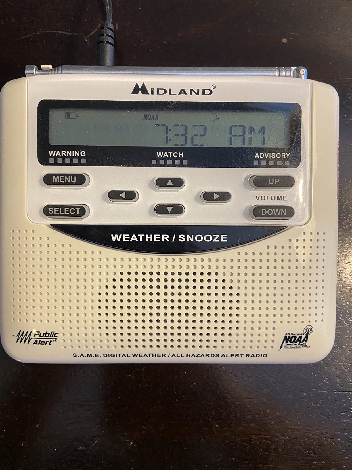 Midland - WR120B - NOAA Emergency Weather Alert Radio customer photo 2