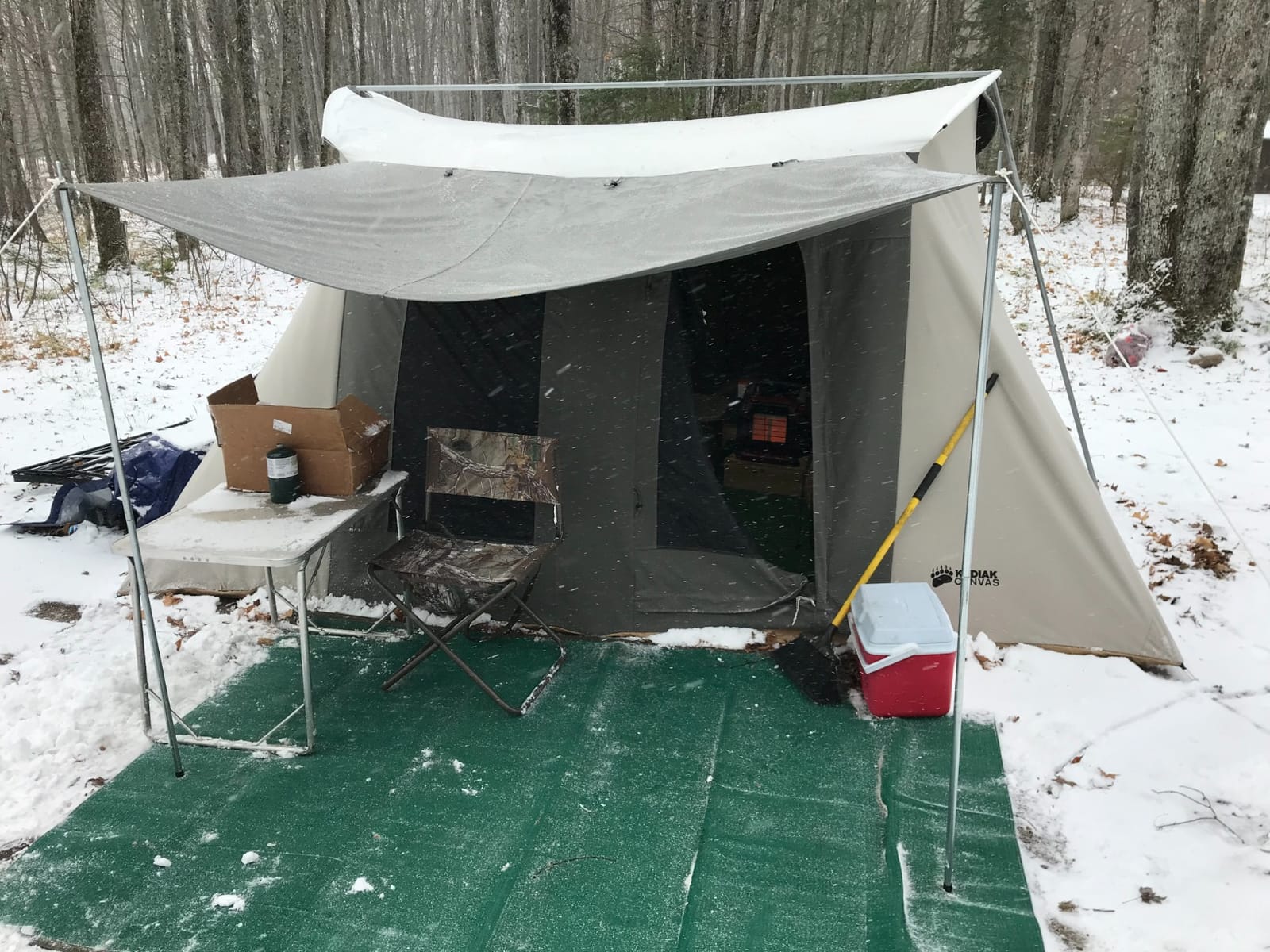 Flex-Bow Deluxe Canvas Camping Tents customer photo 1