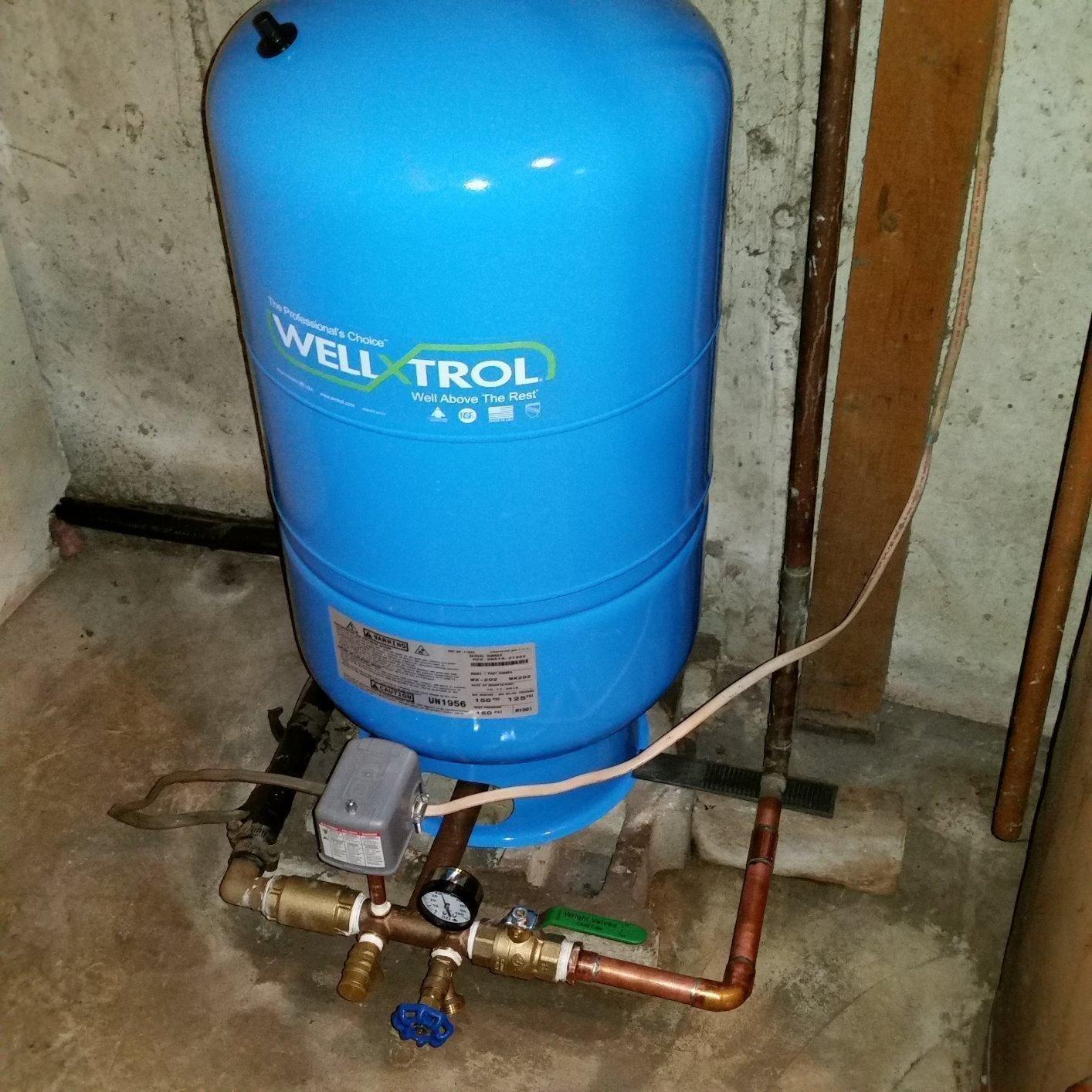 Amtrol WX-202 Well Pressure Tank customer photo 2