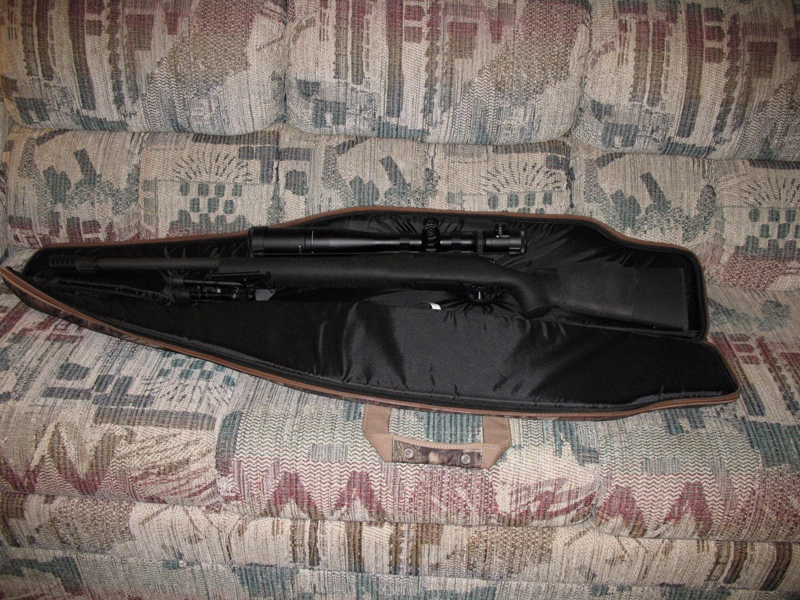 Allen Company Tejon Oversized Rifle Case - 50-Inch Soft Gun Bag - Fits Scoped Firearms and Mono/Bipods - Hunting and Shooting Accessories for Travel - Mossy Oak Break-Up Country Camo customer photo 1