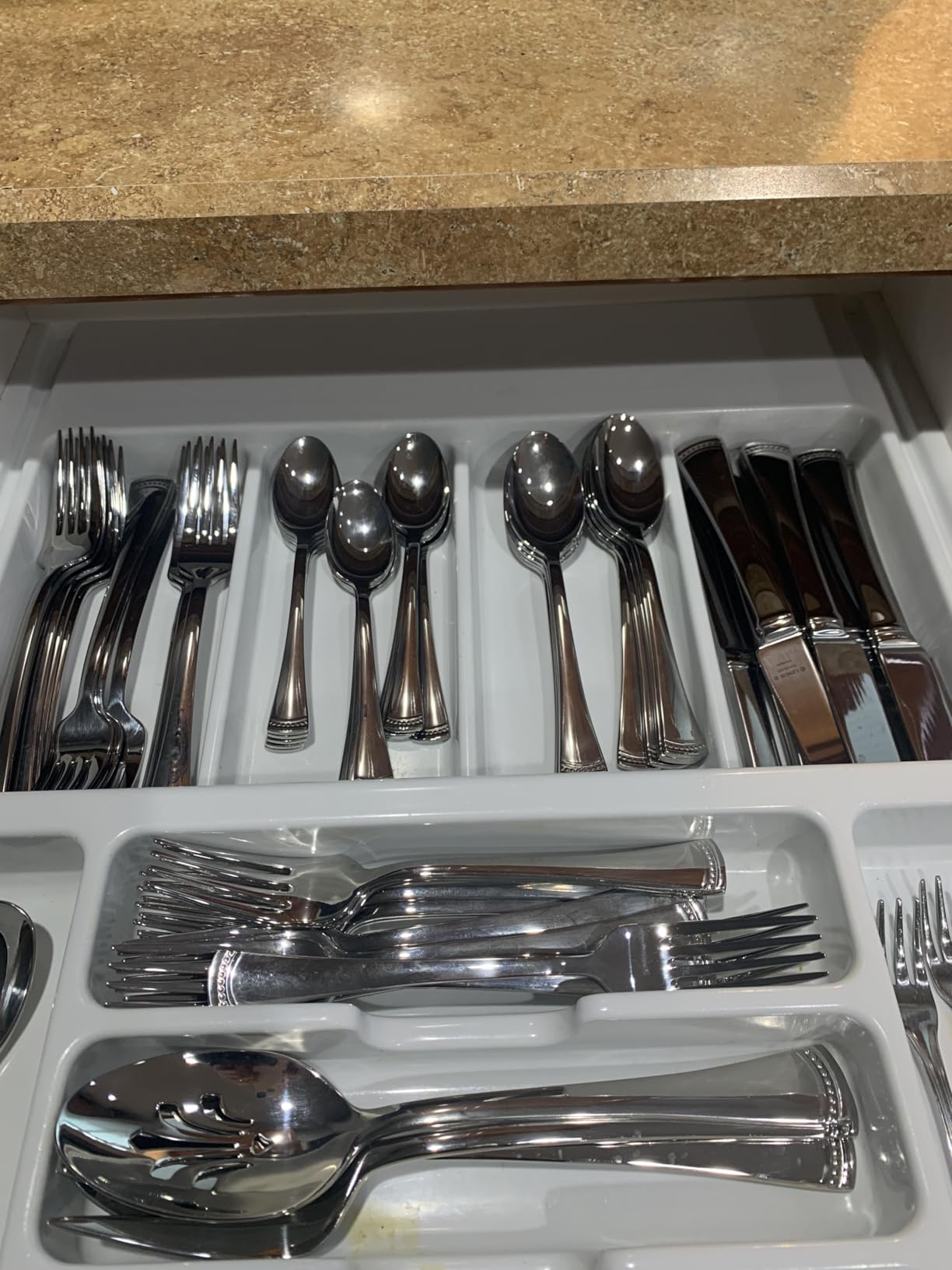Lenox Portola 65-Piece 18/10 Silverware Set for 12, Flatware customer photo 2