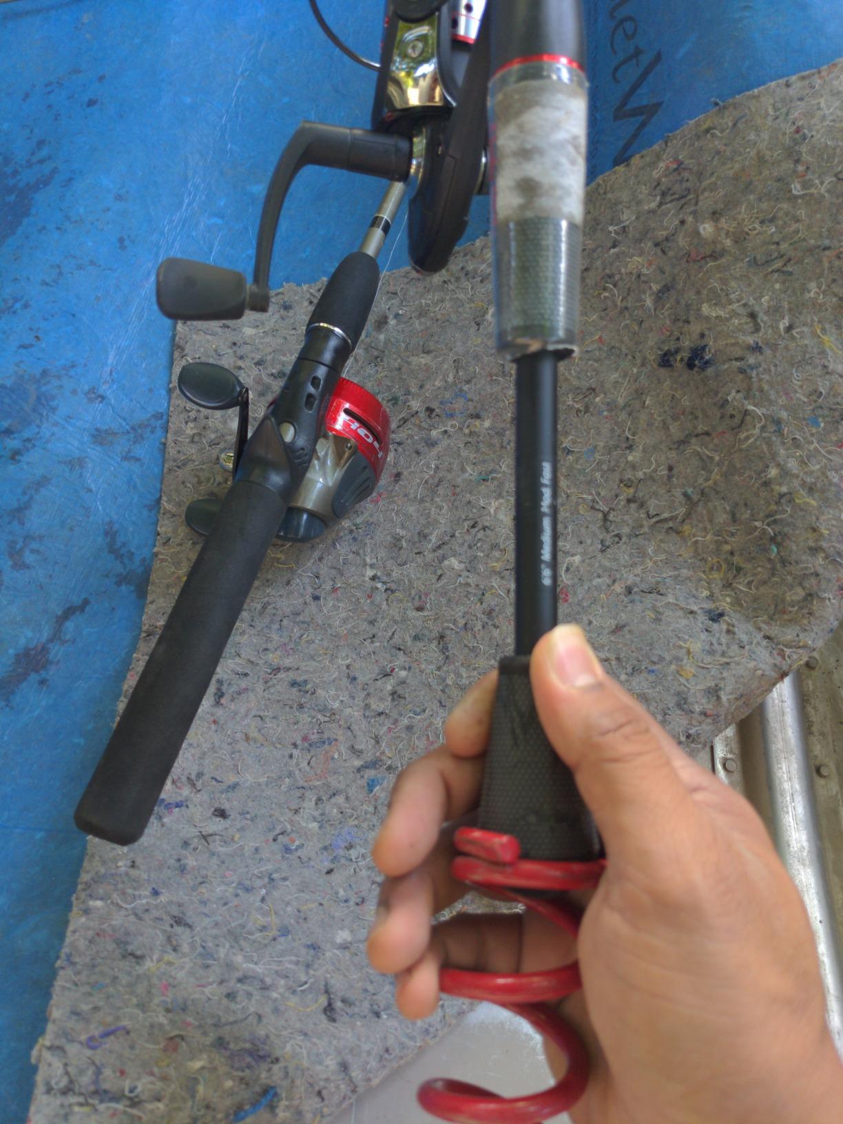 Berkley Spiral Rod Holder , Red customer photo 1