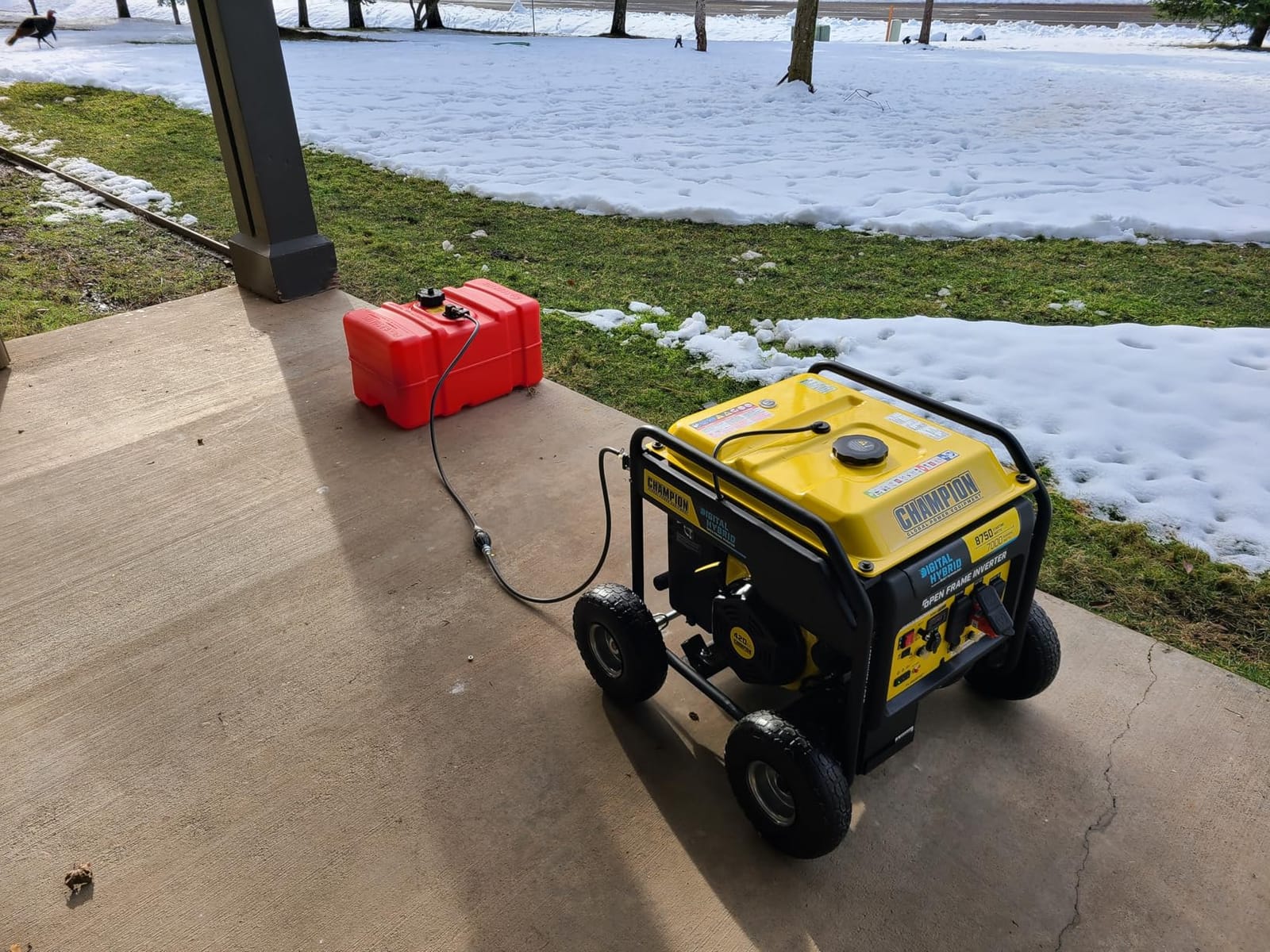 Scepter 12 Gallon Portable Marine Gas Can, Large Capacity Boat Fuel Tank customer photo 2