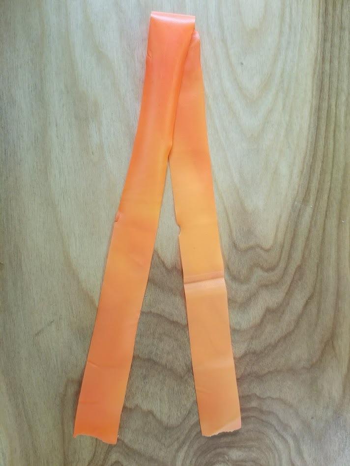 HME 150' Trail Marking Ribbon - Environmentally Safe Fluorescent Orange Rugged Weather-Resistant Hunting Tape customer photo 2