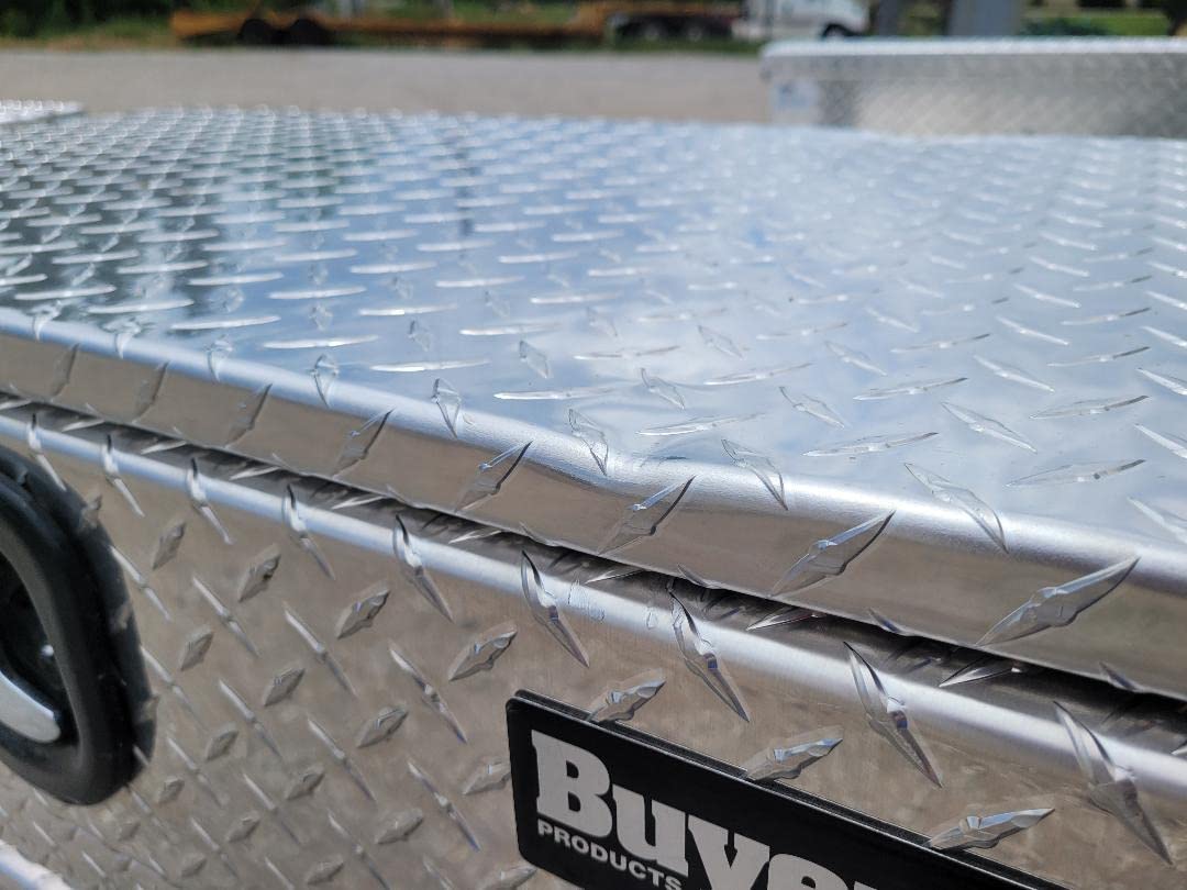 Buyers Products 1712205 Diamond Tread Aluminum Underbody Truck Box w/Drawer & 3-Point Compression Latch, 20 x 18 x 36 Inch, Made In The USA, Work Truck Tool Box, Job Box For Storage & Organization customer photo 2