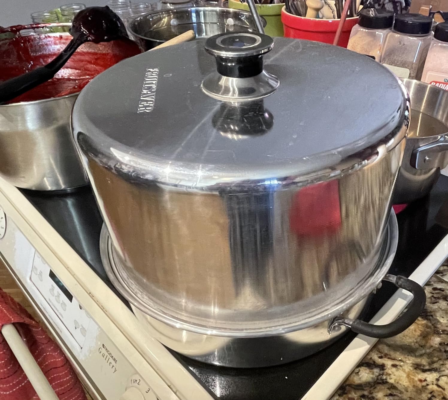 Kitchen Crop Steam Canner with Temperature Indicator (Aluminum Steam Canner) customer photo 1