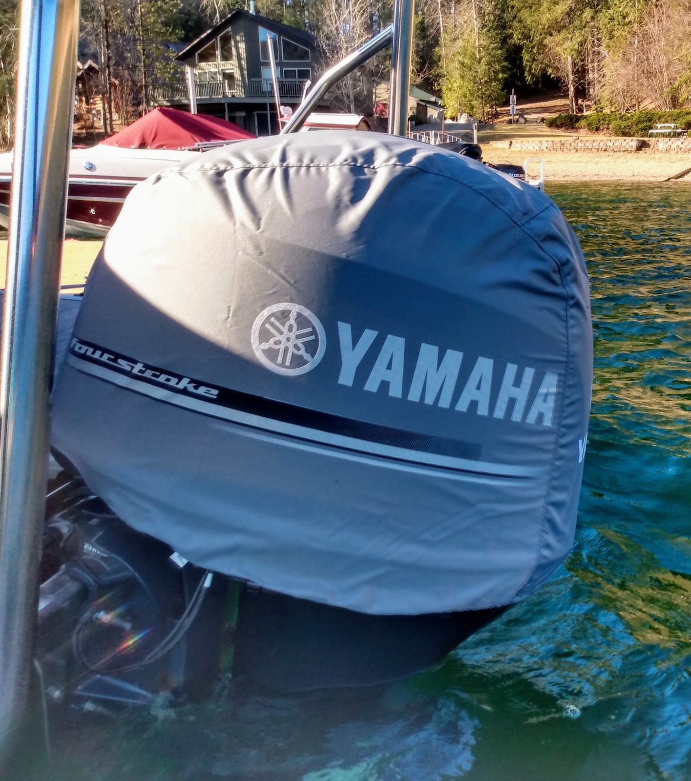 Yamaha F75 F80 F90 F100 F115 F115B 4-Stroke Motor Cover, #MAR-MTRCV-11-50 customer photo 1
