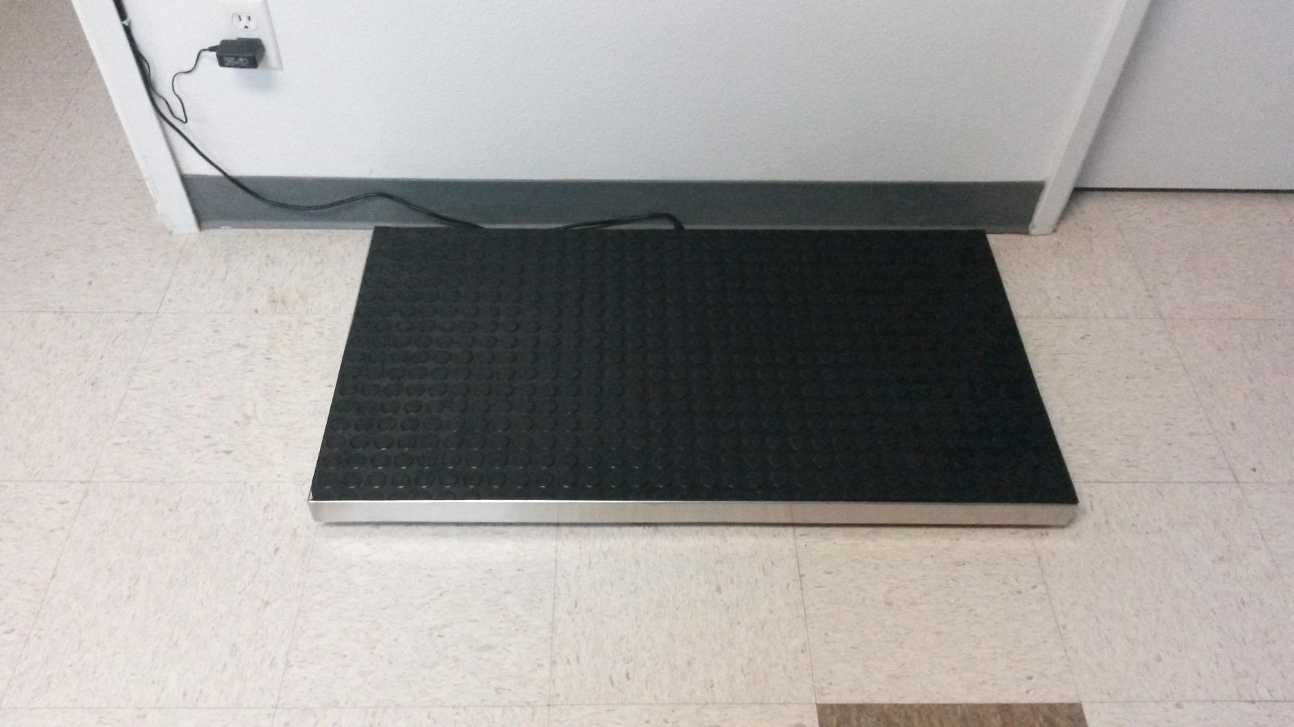 Heavy Duty 660 Pounds Veterinary Dog Scale with Stainless Steel Platform and Non-Slip Mat for Dog Cat Pet Alpaca Llama Sheep Fish Vet customer photo 1