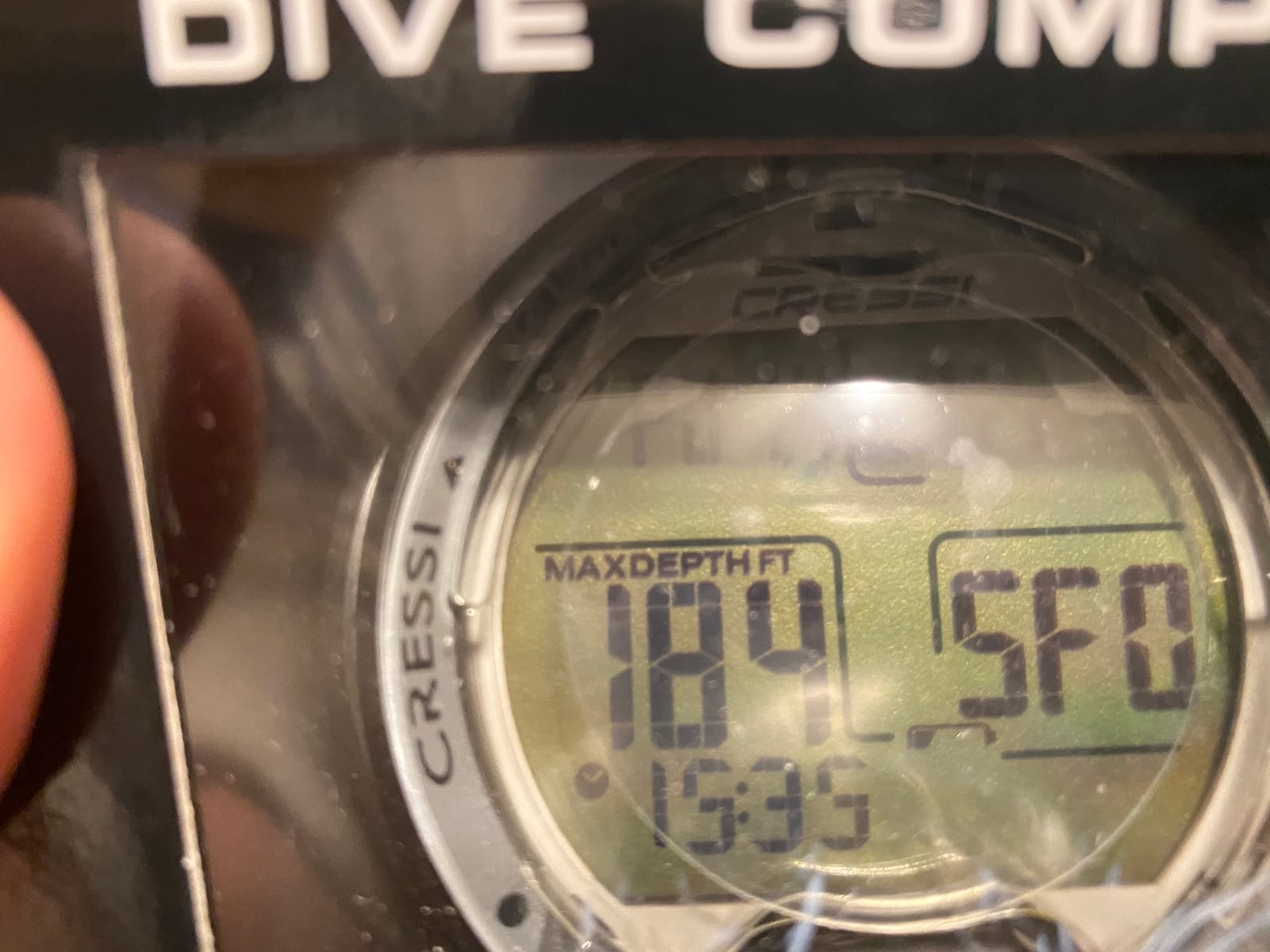 CRESSI Leonardo 2.0 G2 Dive Watch, One-Button Air Nitrox Gauge, White/Black customer photo 2