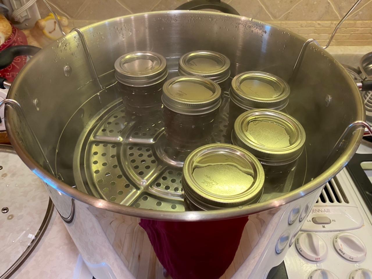 Harvest Stainless Steel 20 Qt Canning Pot with Rack | Water Bath or Steam Canning | Works on All Stovetops Including Induction, Glass, Gas (Stainless Steel Canner + Tools) (Stainless Steel Canner) customer photo 2