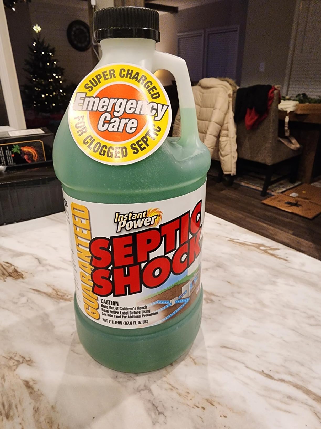 Instant Power Septic Shock & Drain Field Treatment, 2L customer photo 2