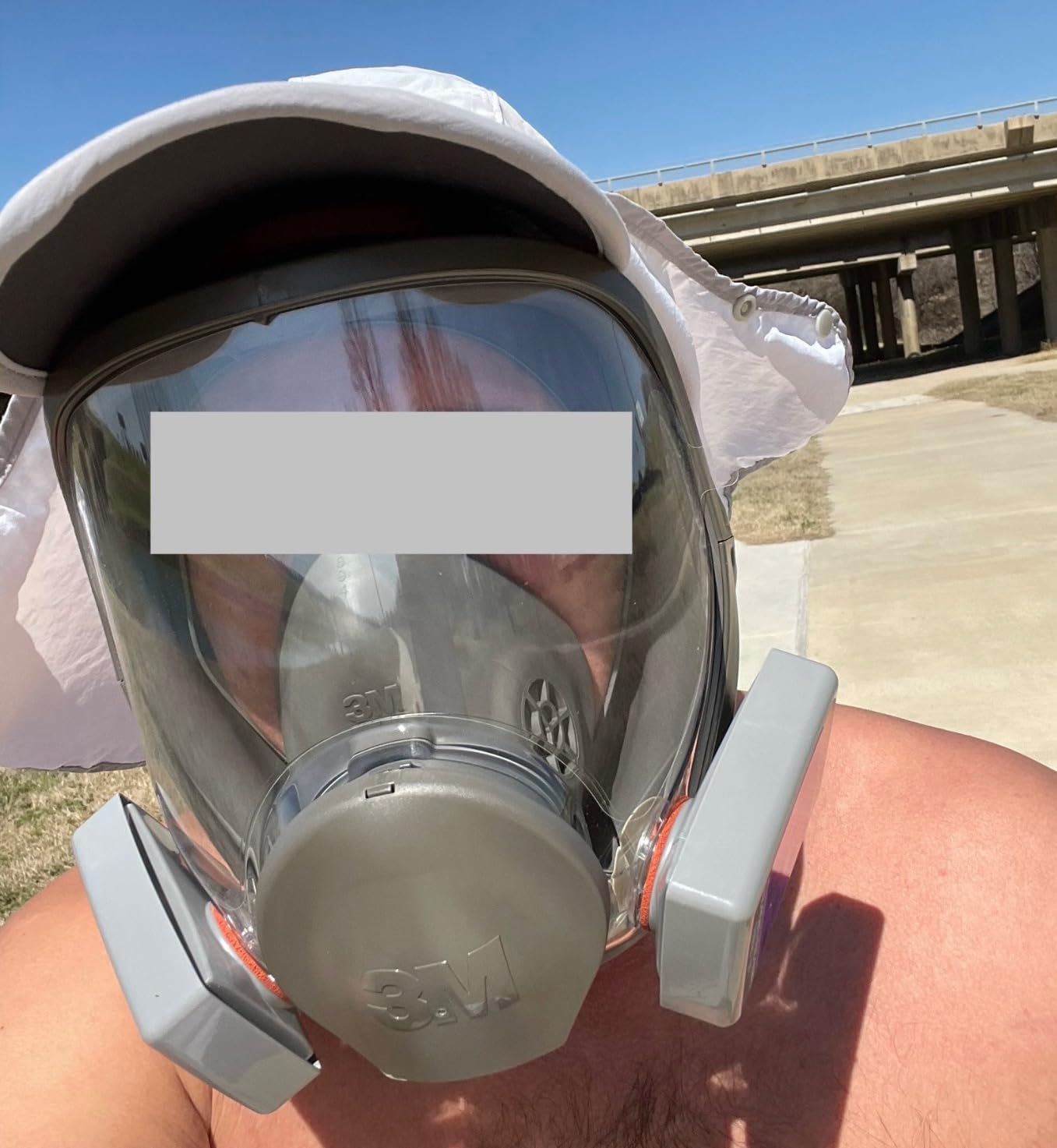 3M Full Facepiece Reusable Respirator 6800, NIOSH, Medium customer photo 2