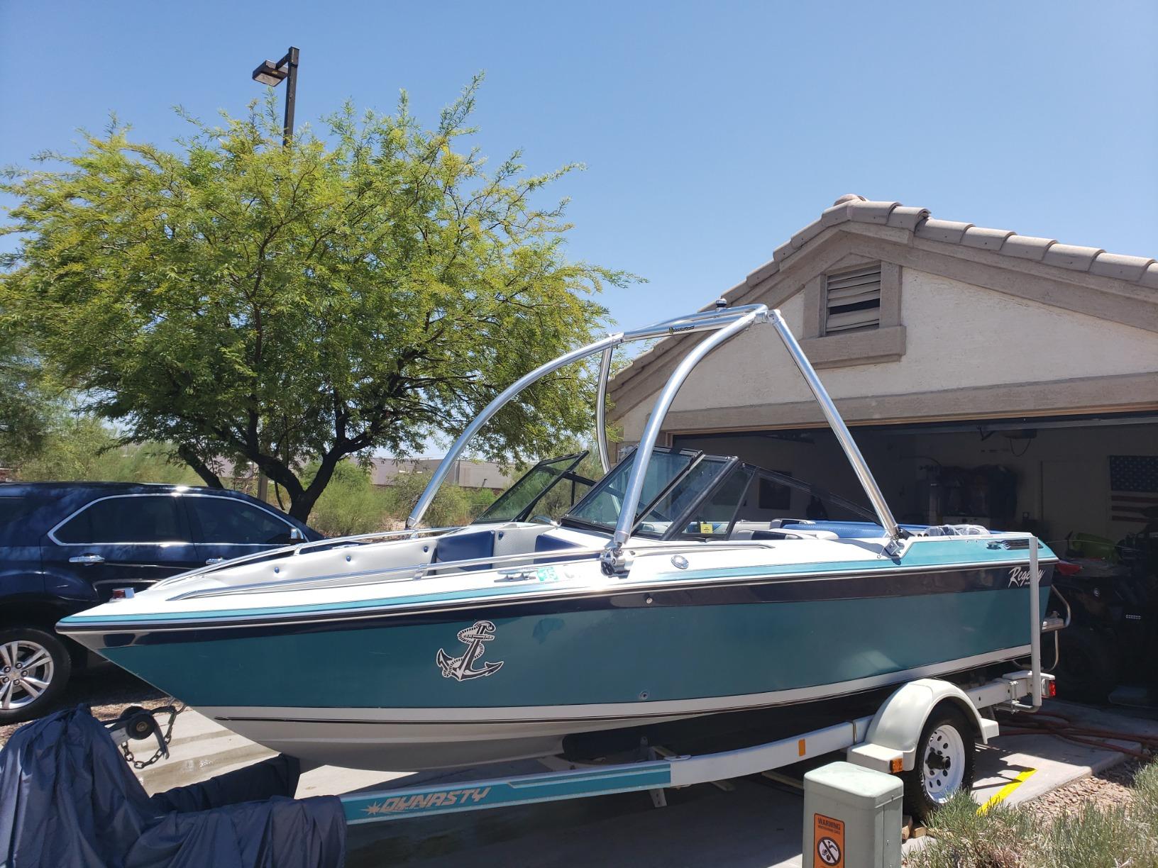 Monster Tower MT1 Wakeboard Tower - Dual Header, Foldable, Quick Release Mounts, Swivel Tow, 2.5
