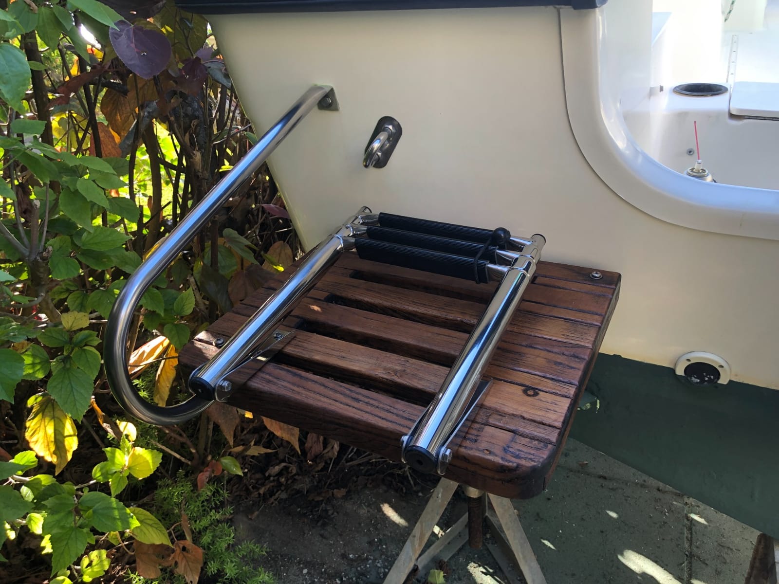 Amarine Made 3 Step Stainless Steel Telescoping Boat Ladder Swim Step customer photo 1